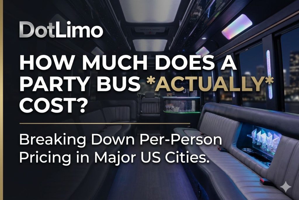 Party Bus Rental Costs: Breaking Down Per-Person Pricing by City